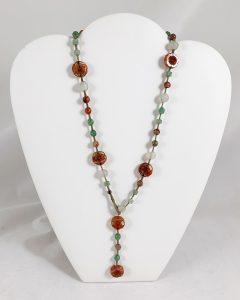 Celebrate Life 18 Hand woven necklace with meaning, gematria, numerology